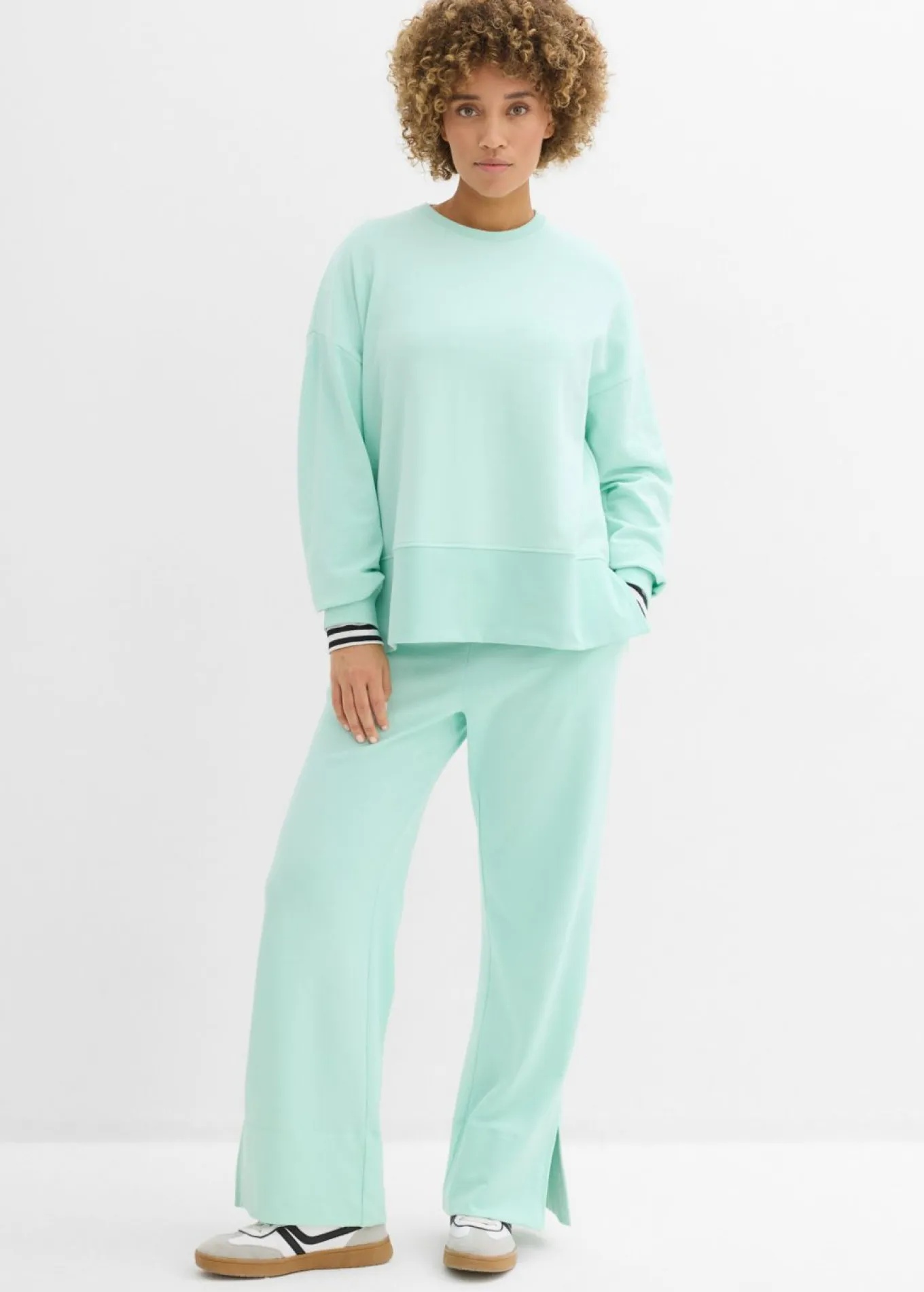 Pantalón de chándal de mezcla de algodón