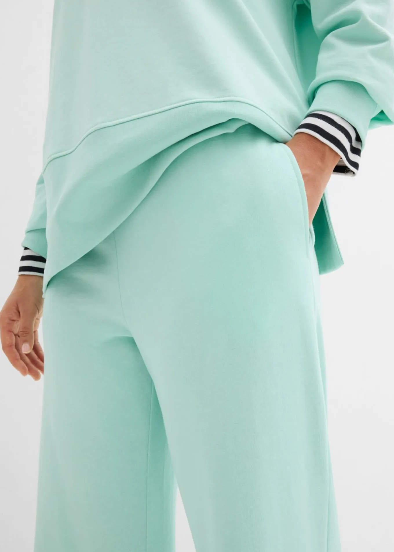 Pantalón de chándal de mezcla de algodón