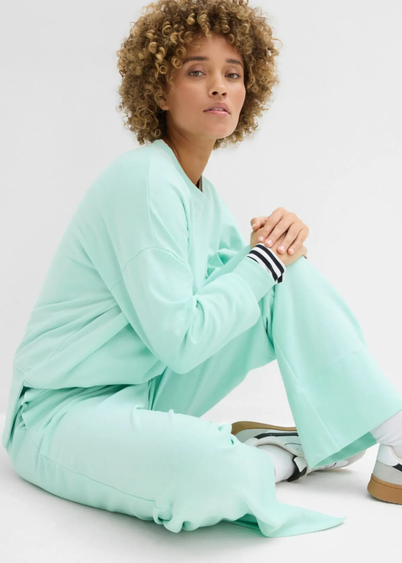Pantalón de chándal de mezcla de algodón