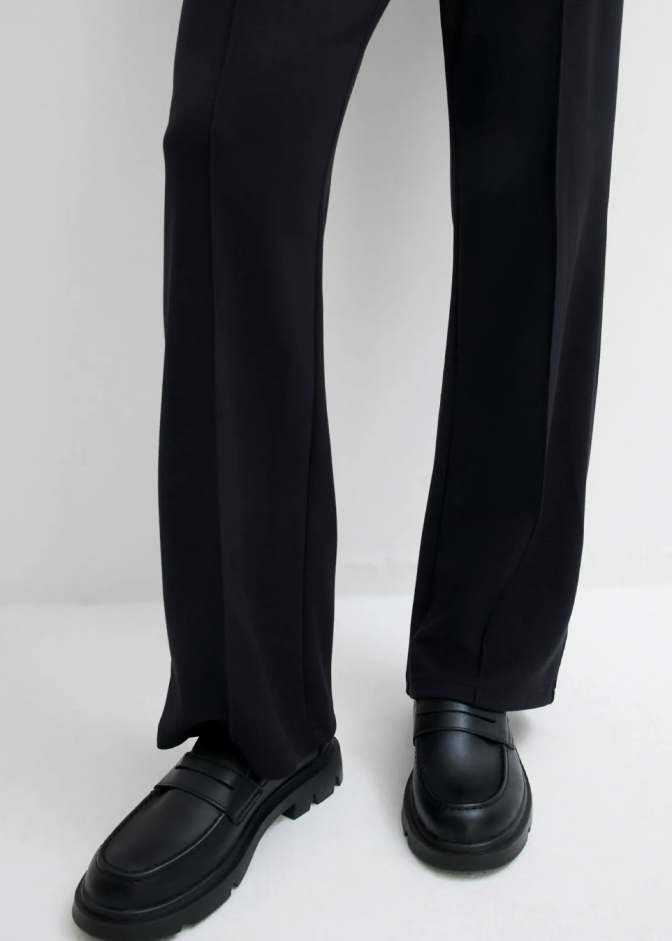 Pantalón de chándal de mezcla de viscosa suave