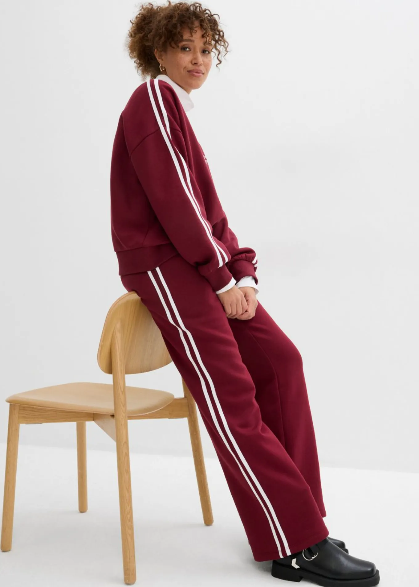 Pantalón de chándal de mezcla de algodón suave