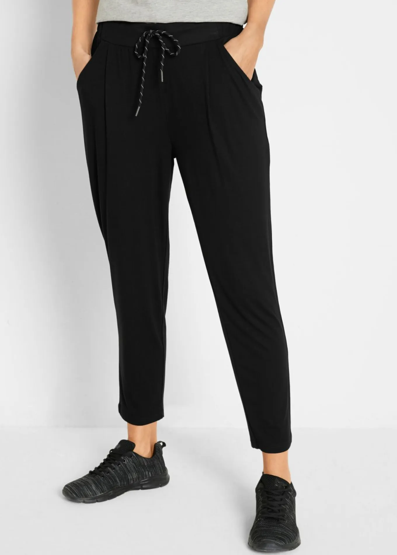 Pantalón de chándal de viscosa sostenible con largo 7/8