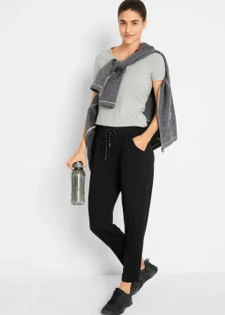 Pantalón de chándal de viscosa sostenible con largo 7/8