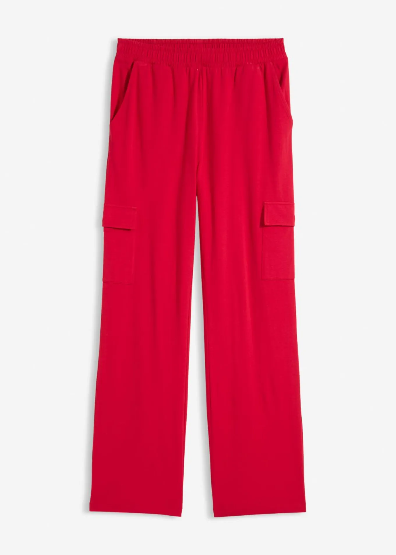 Pantalón de chándal en mezcla de algodón elástico