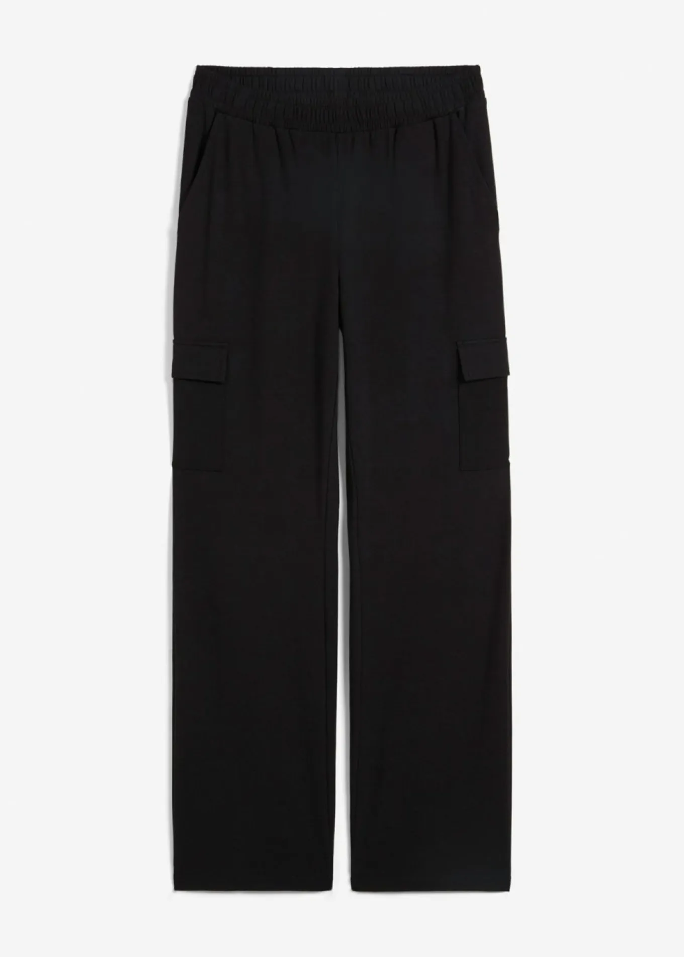 Pantalón de chándal en mezcla de algodón elástico
