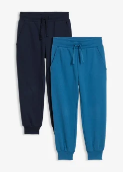 Pantalón de chándal en suave mezcla de algodón (2 unidades)