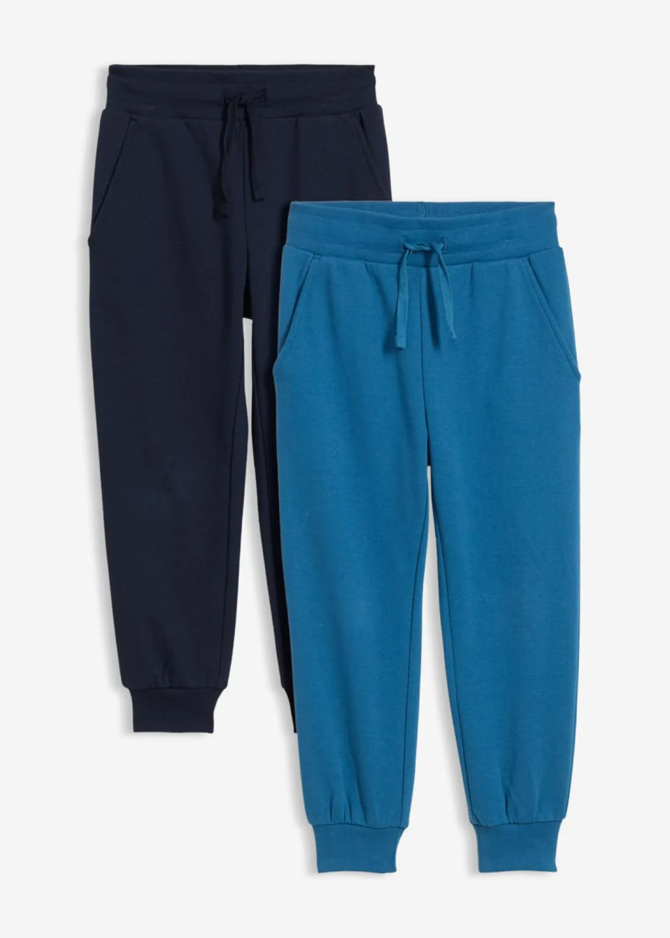 Pantalón de chándal en suave mezcla de algodón (2 unidades)