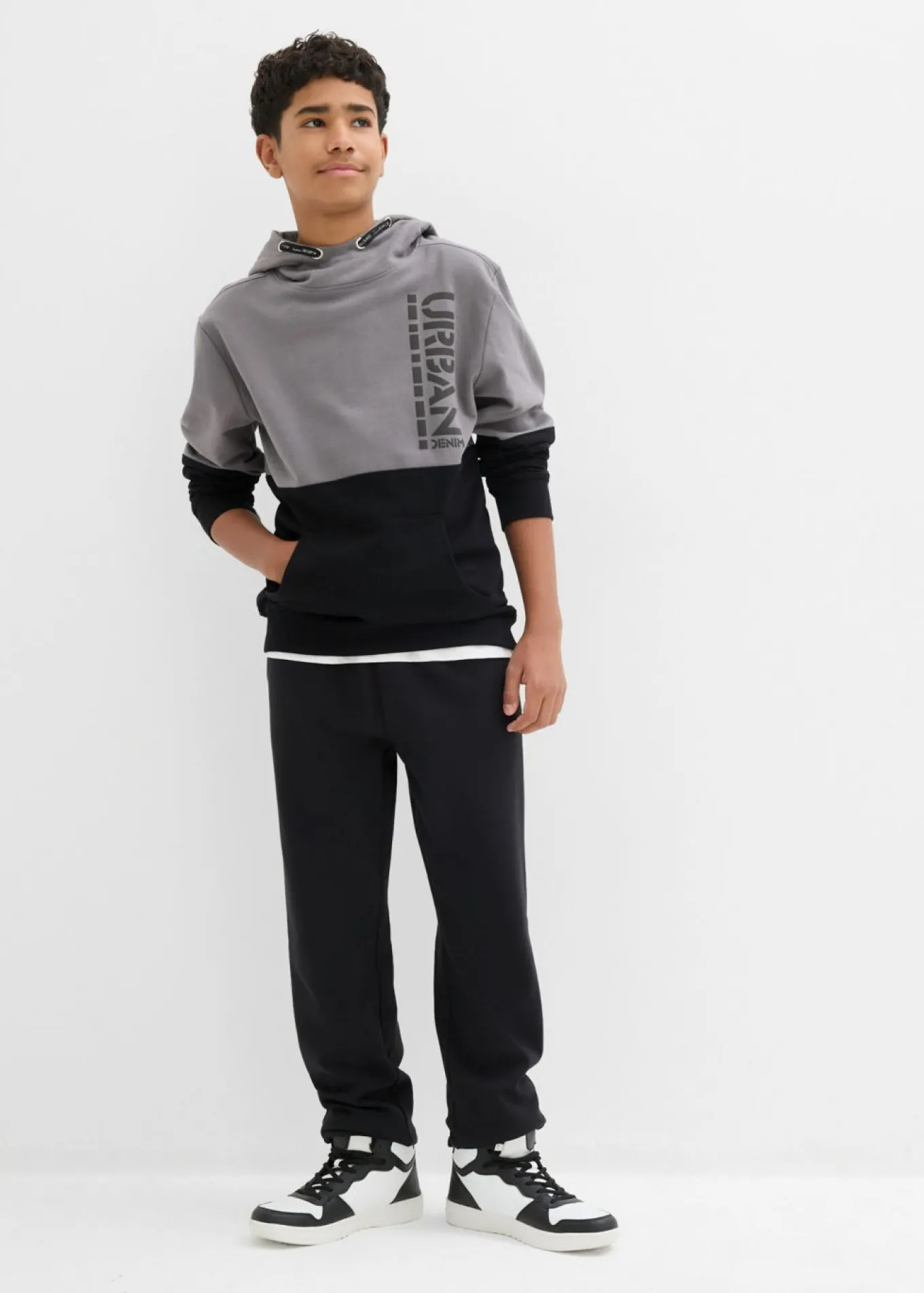 Pantalón de chándal en suave mezcla de algodón (2 unidades)