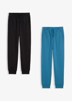 Pantalón de chándal en suave mezcla de algodón (2 unidades)