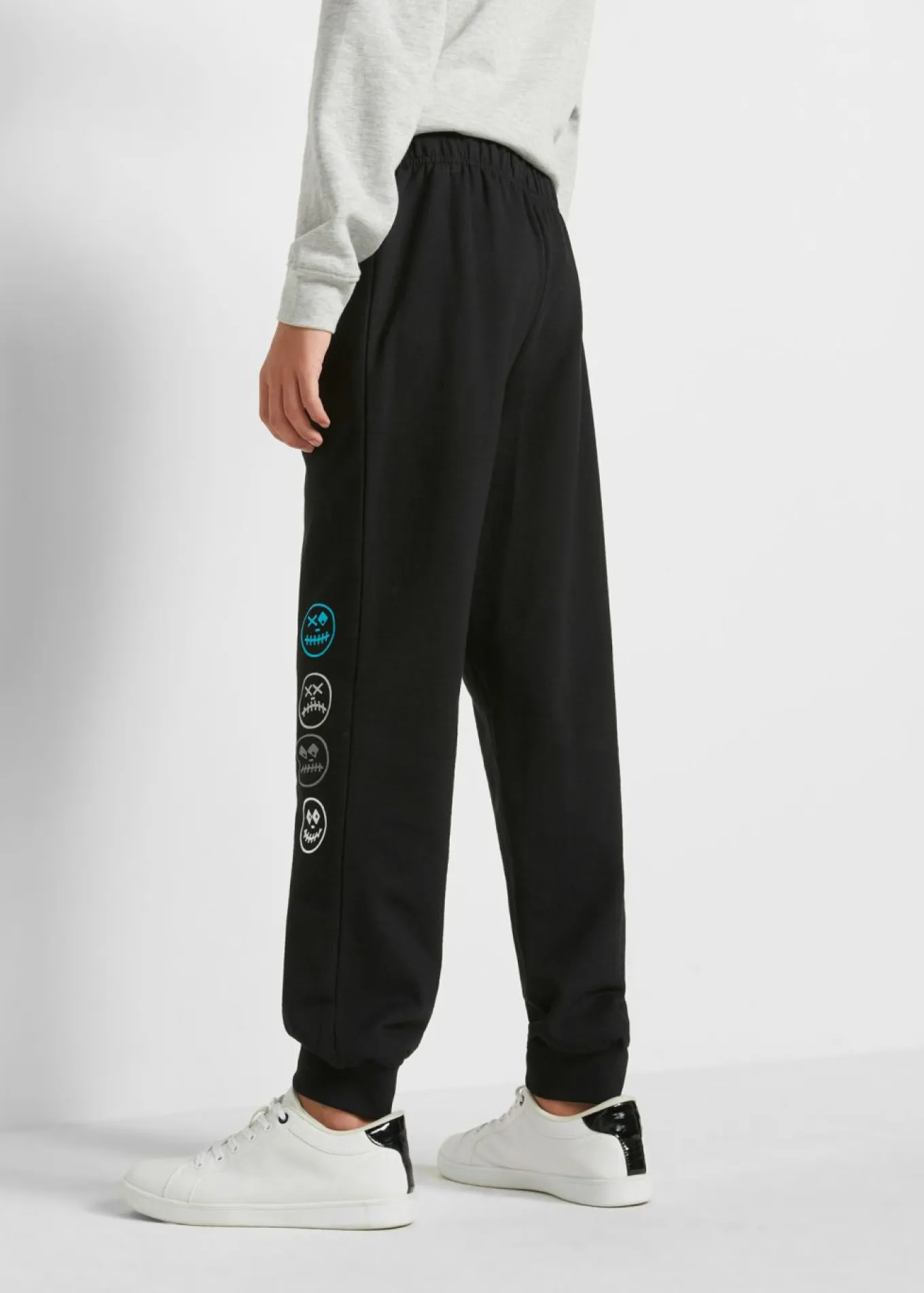 Pantalón de chándal en suave mezcla de algodón