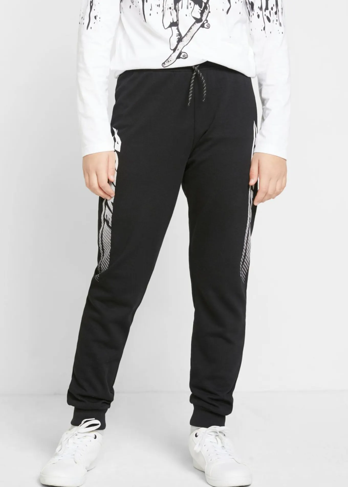 Pantalón de chándal en suave mezcla de algodón