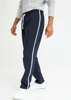 Pantalón de chándal loose fit con detalles en contraste (2 unidades)