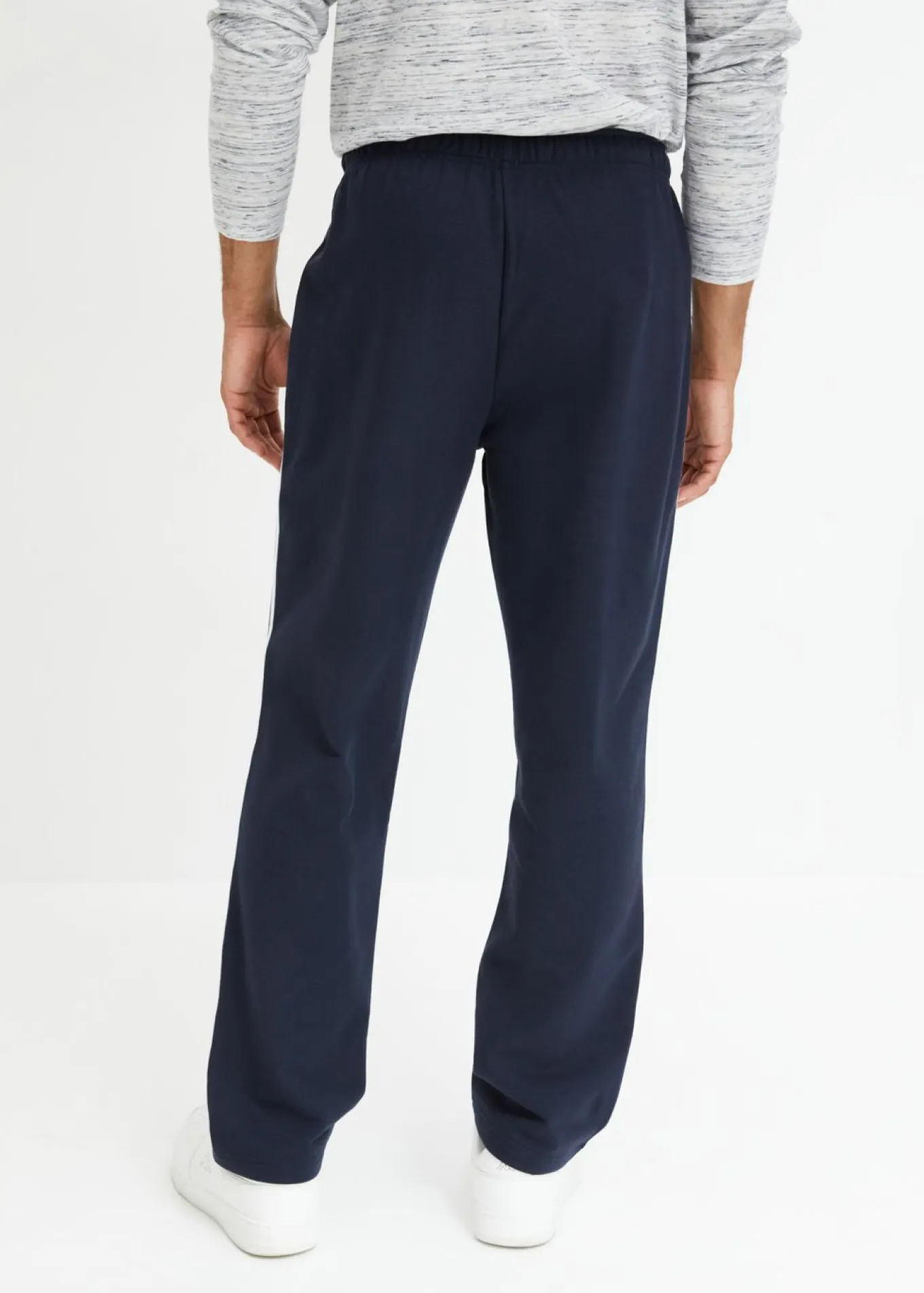 Pantalón de chándal loose fit con detalles en contraste (2 unidades)