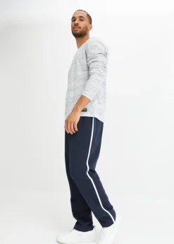 Pantalón de chándal loose fit con detalles en contraste (2 unidades)