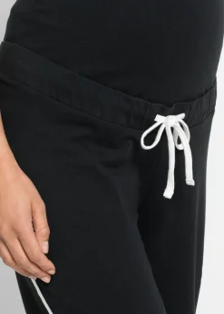 Pantalón de chándal premamá de algodón ecológico con pierna recta