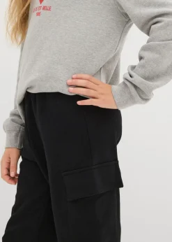 Pantalón de chándal tipo cargo de algodón orgánico puro