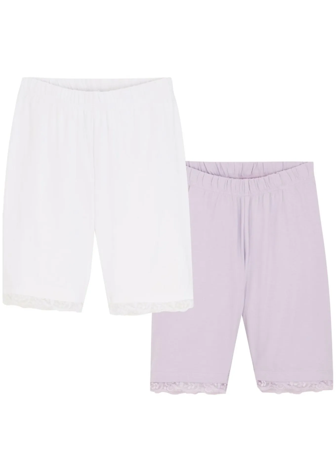 Pantalón de ciclismo de algodón orgánico (2 unidades)