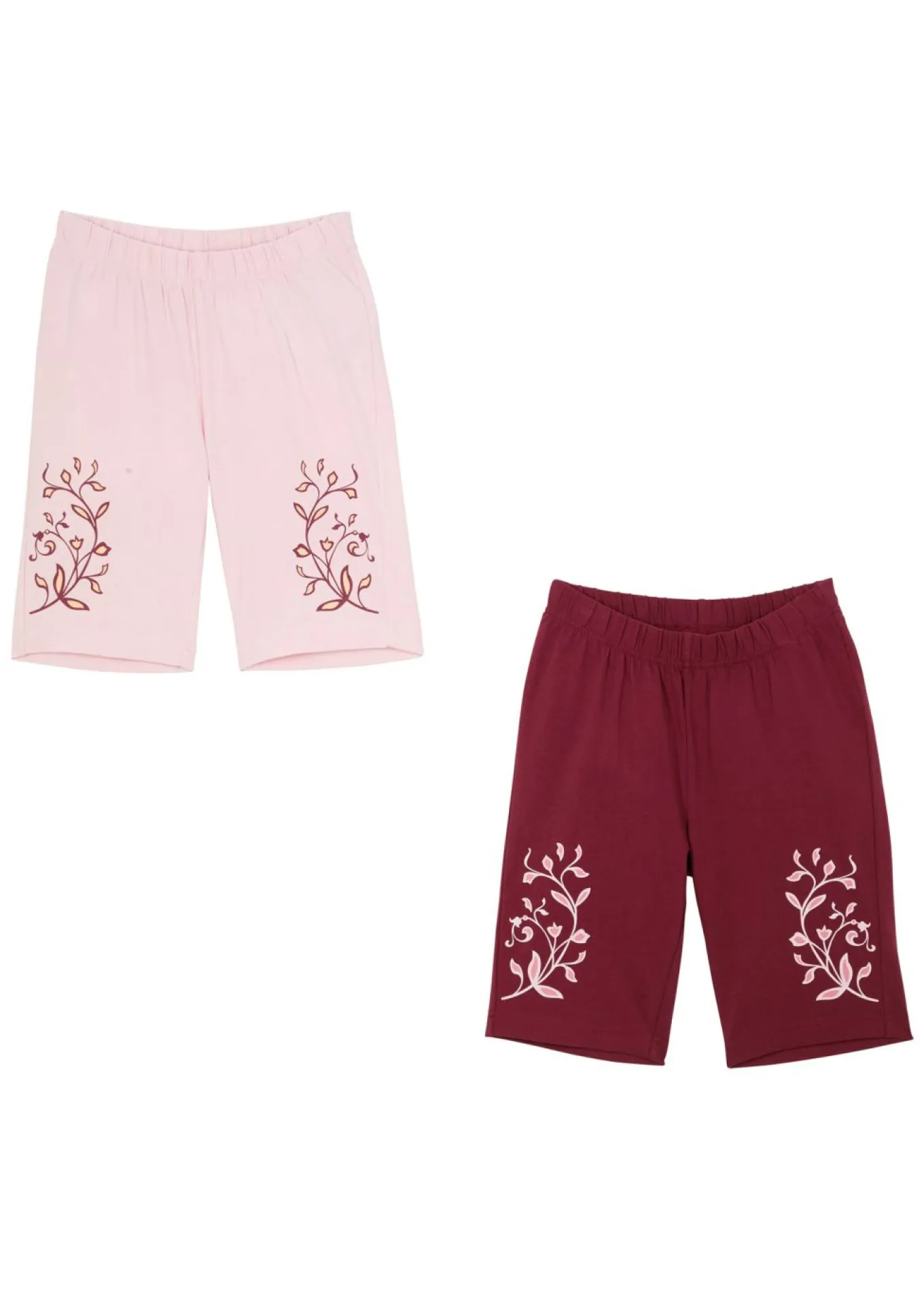 Pantalón de ciclismo de algodón orgánico (2 unidades)