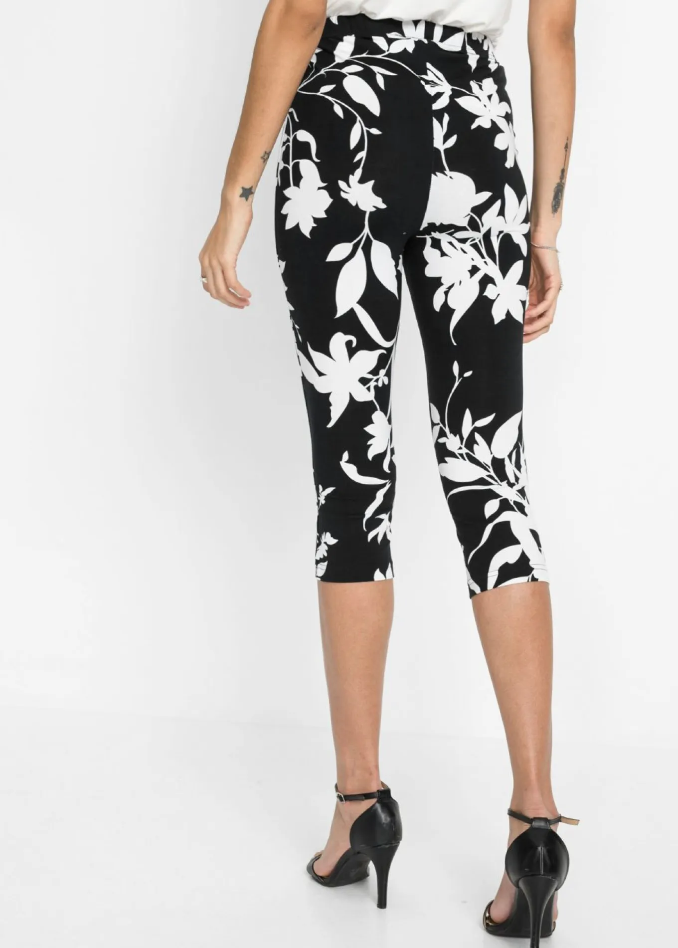 Pantalón de corte capri