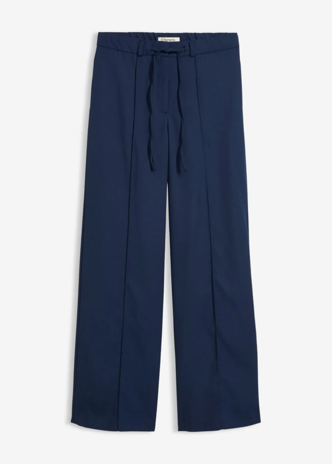 Pantalón de corte recto con cintura cómoda