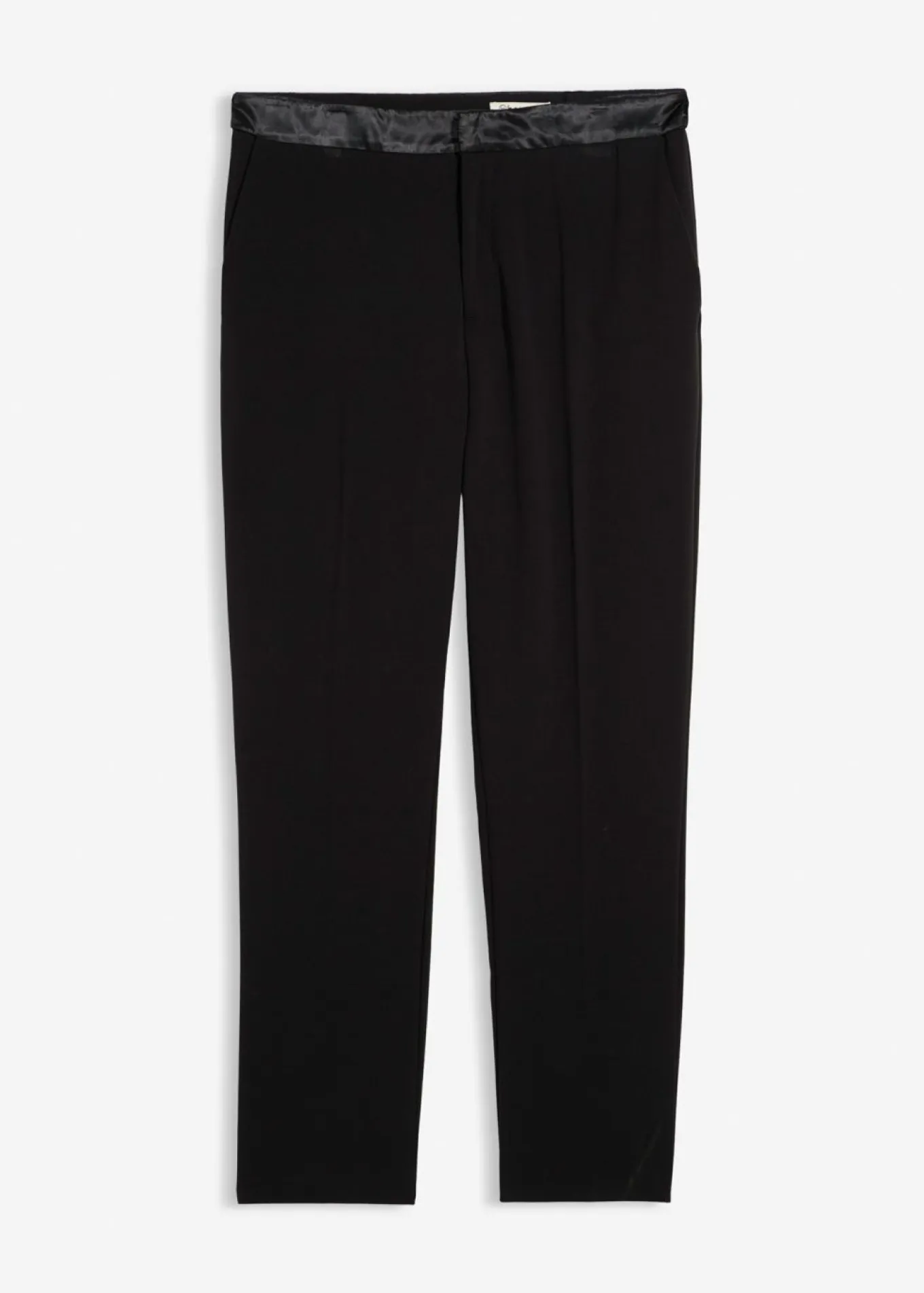 Pantalón de esmoquin con contenido de elastano y corte ajustado