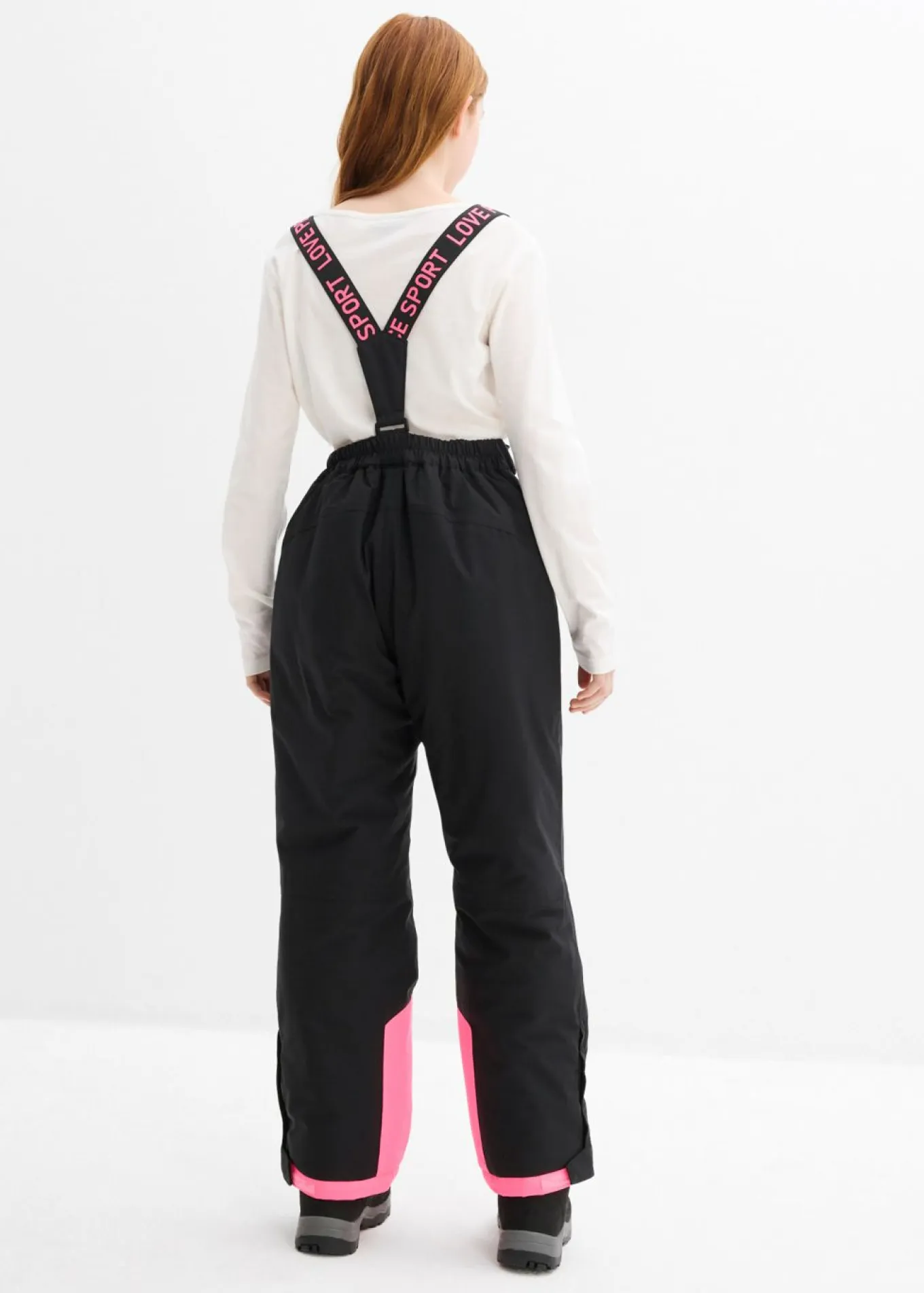 Pantalón de esquí impermeable con tirantes desmontables