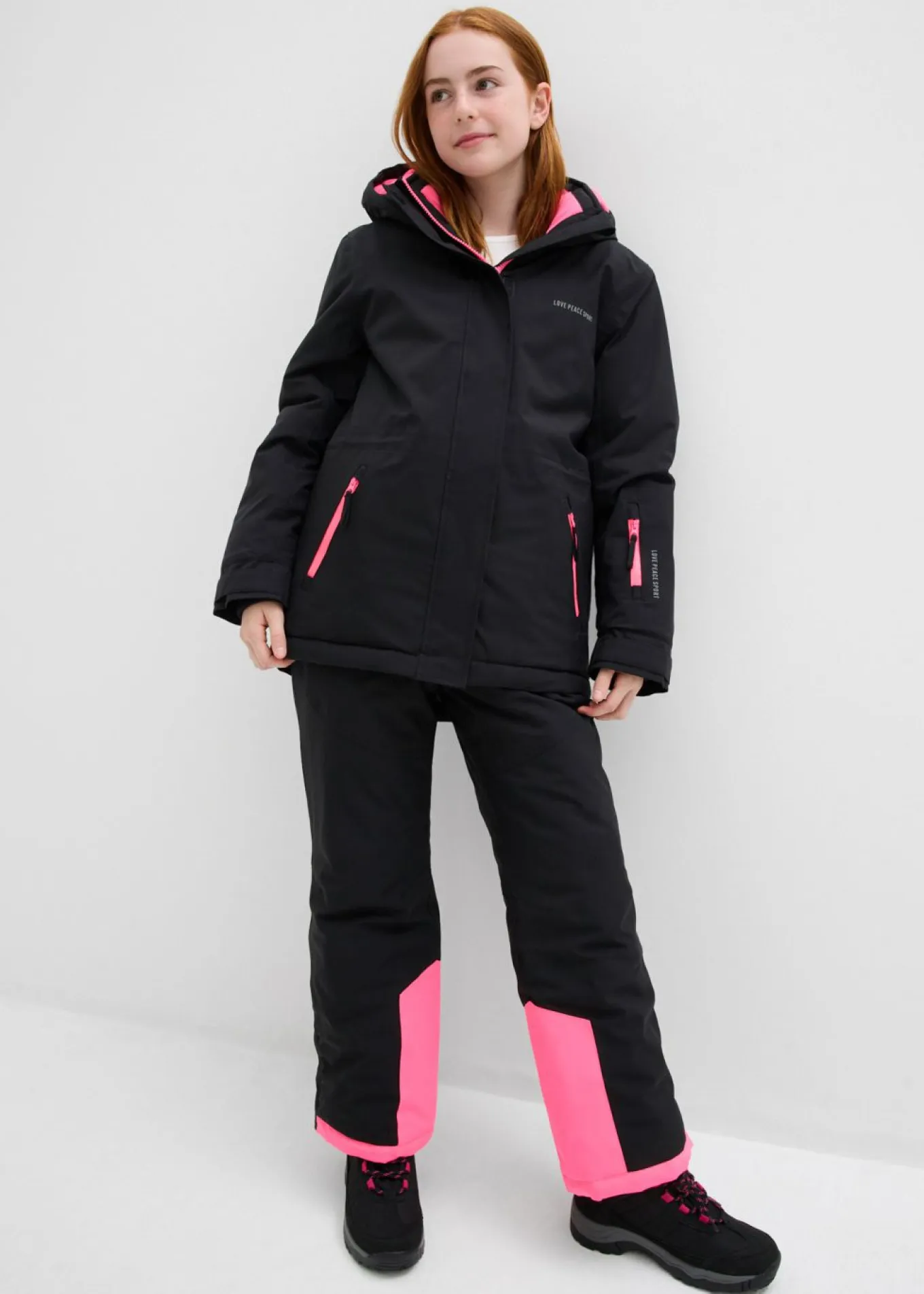 Pantalón de esquí impermeable con tirantes desmontables
