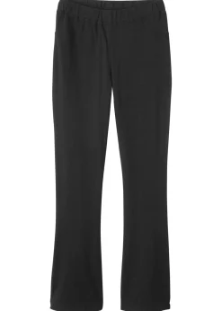 Pantalón de estilo jazz de mezcla de algodón orgánico elástico