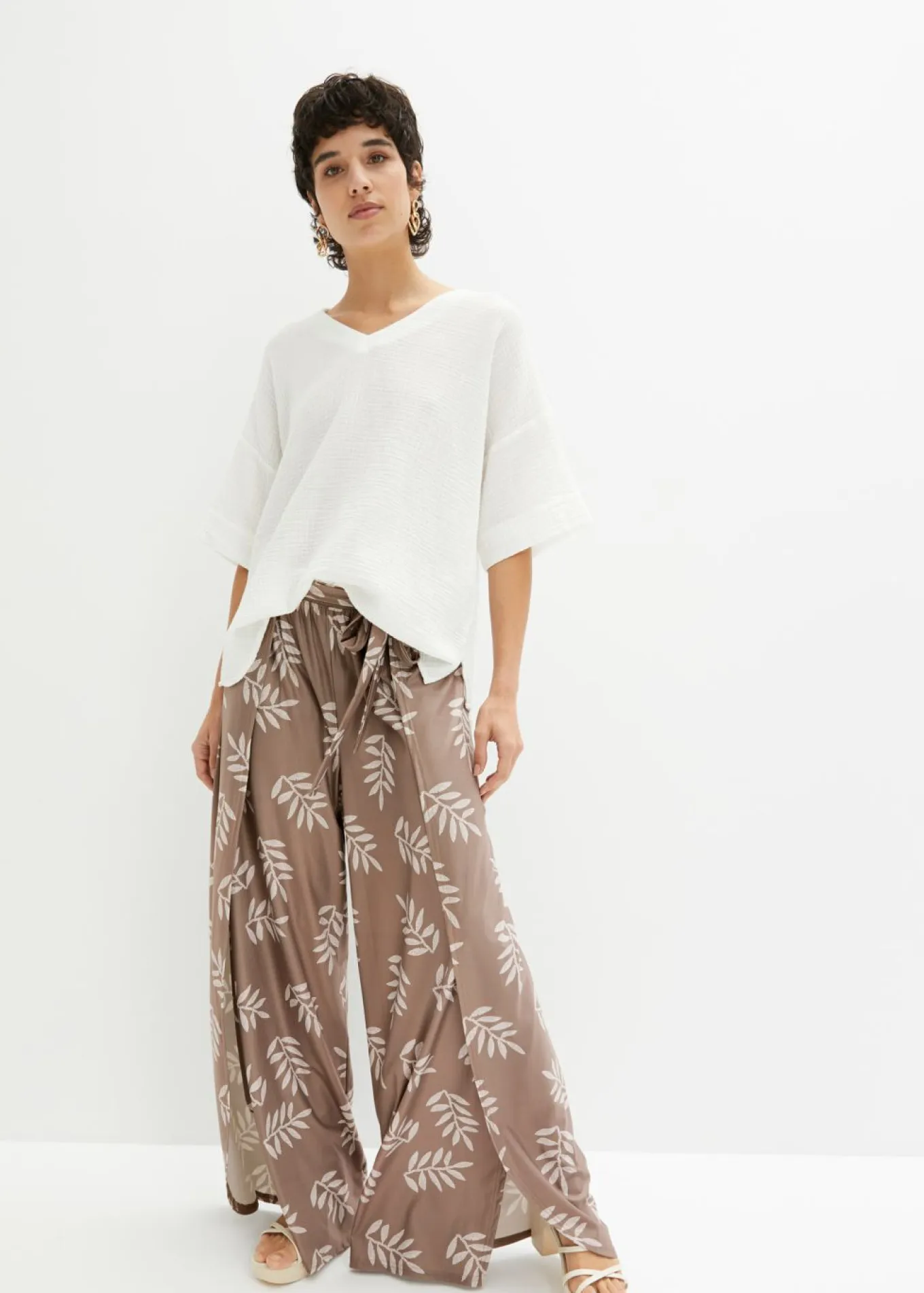 Pantalón de estilo palazzo