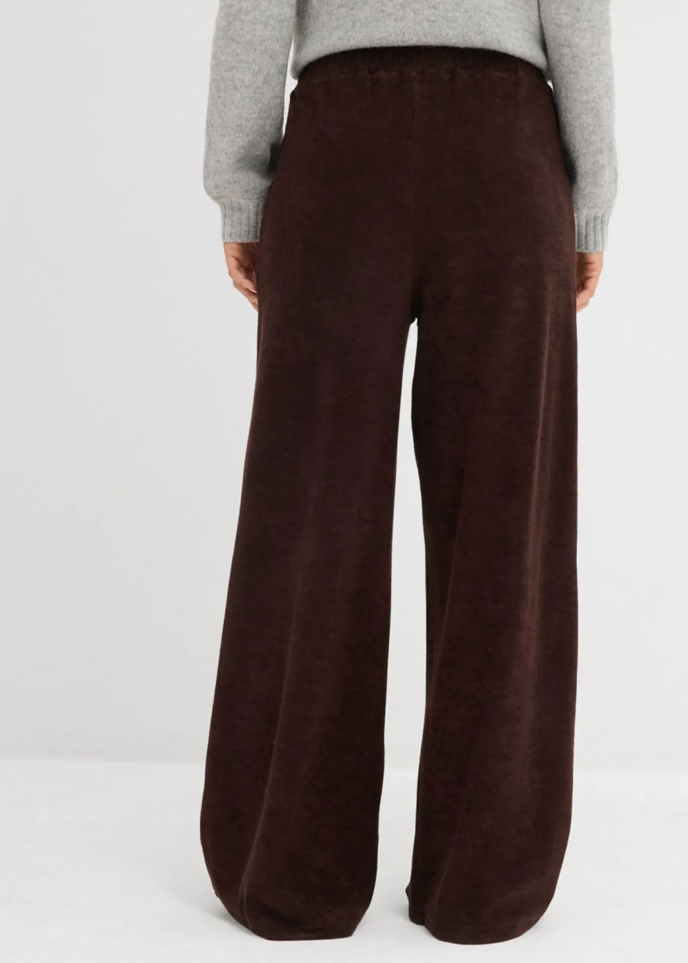 Pantalón de felpa de punto
