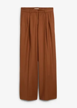 Pantalón de lana con pinzas