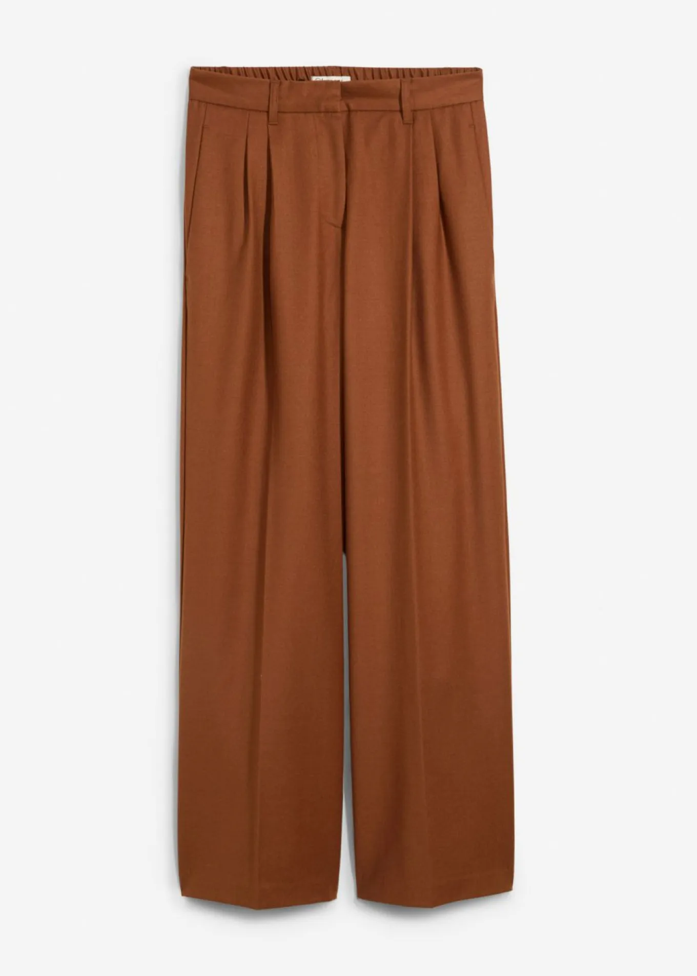 Pantalón de lana con pinzas