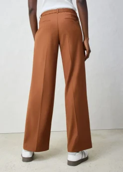Pantalón de lana con pinzas