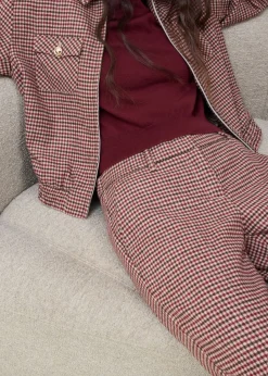 Pantalón de mezcla de lana suave