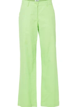 Pantalón de mezcla de lino y algodón