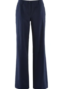 Pantalón de mezcla de lino y algodón
