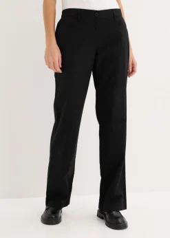 Pantalón de mezcla de lino y algodón