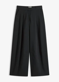 Pantalón de mezcla de viscosa con diseño barrel