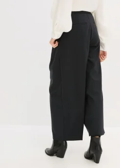 Pantalón de mezcla de viscosa con diseño barrel