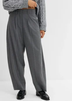 Pantalón de mezcla de viscosa con cinturilla cómoda
