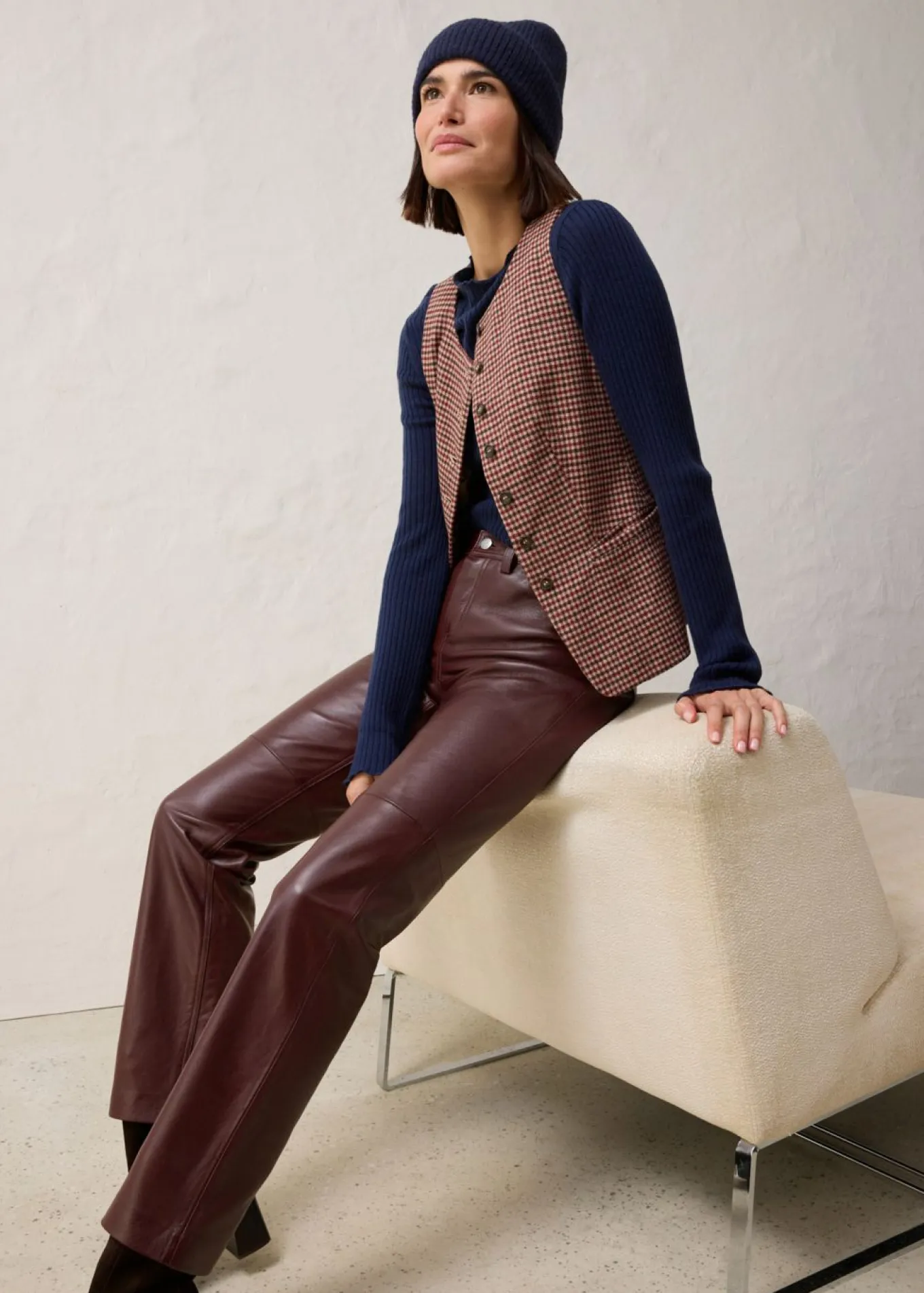 Pantalón de napa de cordero