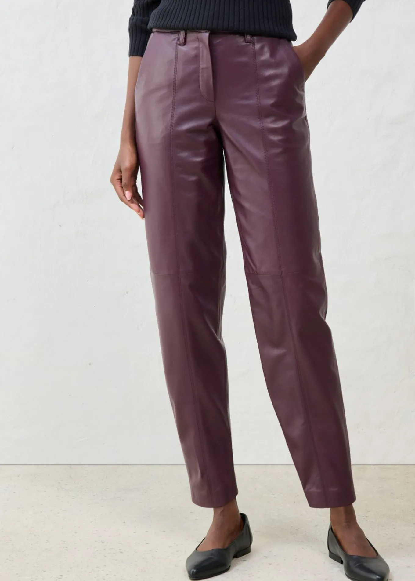 Pantalón de napa de cordero