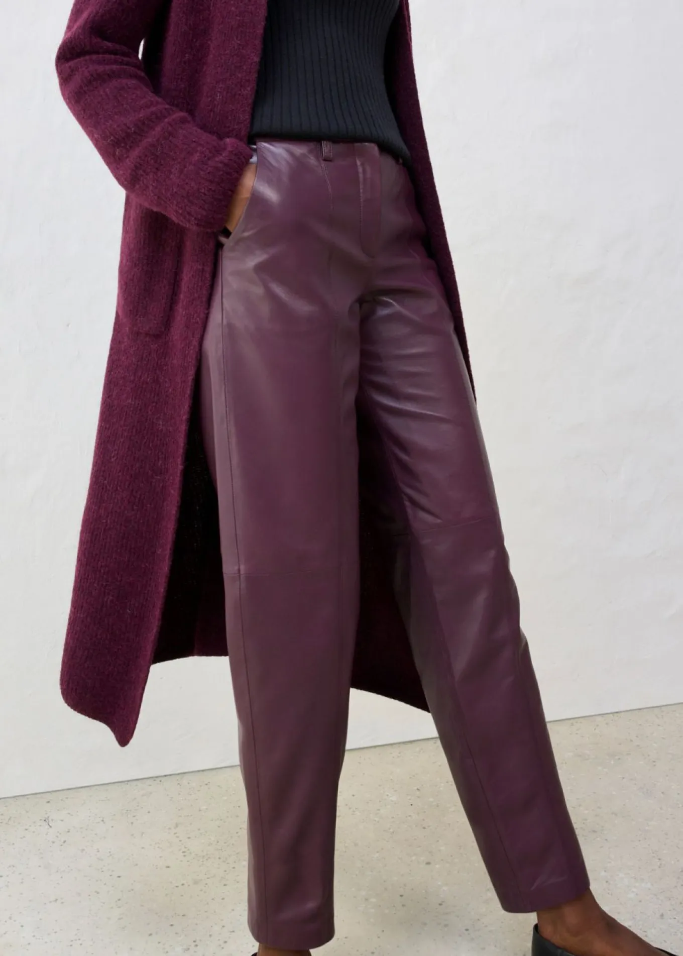 Pantalón de napa de cordero