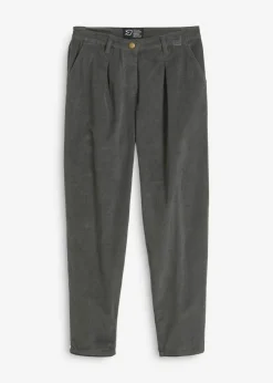 Pantalón de pana con algodón orgánico y corte bombacho