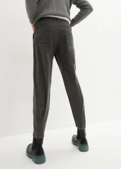 Pantalón de pana con algodón orgánico y corte bombacho