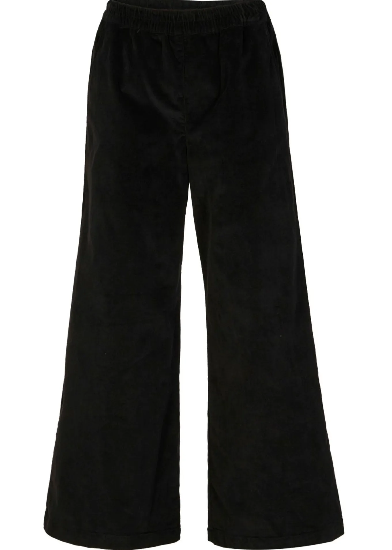 Pantalón de pana con cintura cómoda, high waist