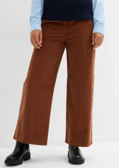 Pantalón de pana con cintura cómoda, high waist