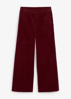 Pantalón de pana con cintura cómoda, high waist