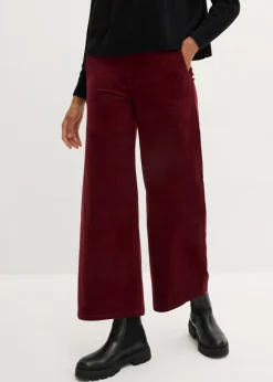 Pantalón de pana con cintura cómoda, high waist