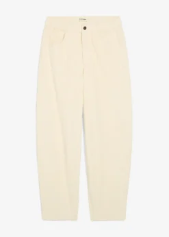 Pantalón de pana con corte barrel